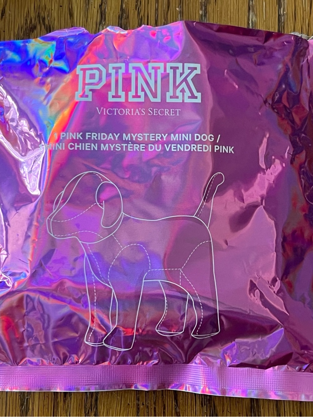 New in package VS PINK Purple  collectible mini dog - Picture 2 of 2